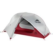 MSR Kuppelzelt Hubba NX Solo Gray(hellgrau/rot)