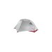 MSR Kuppelzelt Hubba NX Solo Gray(hellgrau/rot)