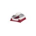 MSR Kuppelzelt Mutha Hubba NX 3 Gray(hellgrau/rot)
