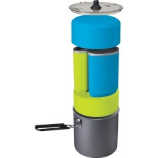 MSR Trail Lite Duo Kochset, Topf-Set(grau, Ein-Topf-Set für 2 Personen)