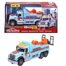 Majorette Mack Granite Abschleppwagen, Spielfahrzeug