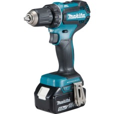 Makita Akku-Bohrschrauber DDF485RTJ, 18Volt(blau/schwarz, 2x Li-Ionen-Akku 5,0Ah, MAKPAC Gr.2)