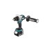 Makita Akku-Bohrschrauber DDF486RTJ, 18Volt(blau/schwarz, 2x Li-Ionen Akku 5,0Ah, MAKPAC Gr.2)