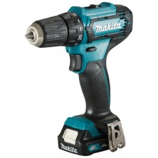 Makita Akku-Bohrschrauber DF333DSAL1, 12Volt(blau/schwarz, 2x Li-Ion Akku 2,0Ah, inkl. Akku-Lampe)