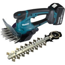 Makita Akku-Grasschere DUM604RFX, 18Volt(blau/schwarz, Li-Ionen Akku 3,0Ah)