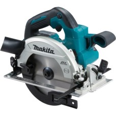 Makita Akku-Handkreissäge DHS661RTJU, 18Volt(blau/schwarz, 2x Li-Ionen Akku 5,0Ah, inkl. Funkadapter)