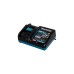 Makita Akku-Handkreissäge HS011GT201 XGT, 40Volt(blau/schwarz, 2x Li-Ion XGT Akku 5,0Ah)