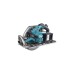 Makita Akku-Handkreissäge HS011GT201 XGT, 40Volt(blau/schwarz, 2x Li-Ion XGT Akku 5,0Ah)