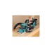 Makita Akku-Hobel KP001GM201, 40Volt, Elektrohobel(blau/schwarz, 2x Li-Ion XGT Akku 4,0Ah, MAKPAC Gr.3)