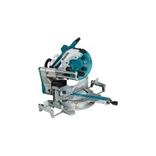 Makita Akku-Kapp- und Gehrungssäge DLS211ZU, 36Volt (2x18V), Kapp-und Gehrungssäge(blau, Bluetooth, ohne Akku und Ladegerät)