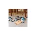 Makita Akku-Kapp-und Gehrungssäge LS003GZ01, 40Volt + Funk Adapter(blau, Bluetooth, ohne Akku und Ladegerät)