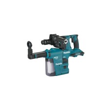 Makita Akku-Kombihammer DHR283ZWJU SDS-PLUS, 36Volt (2x18V), Bohrhammer(blau/schwarz, ohne Akku und Ladegerät, mit Staubabsaugung)