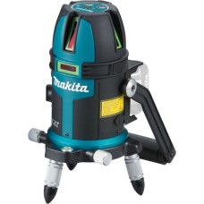 Makita Akku-Multi Linienlaser SK312GDZ, 12Volt, Kreuzlinienlaser(schwarz/blau, grüne Laserlinien, ohne Akku und Ladegerät)