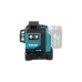 Makita Akku-Multilinienlaser SK700DZ, 12Volt, Kreuzlinienlaser(schwarz/blau, rote Laserlinien, ohne Akku und Ladegerät)