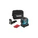 Makita Akku-Multilinienlaser SK700DZ, 12Volt, Kreuzlinienlaser(schwarz/blau, rote Laserlinien, ohne Akku und Ladegerät)