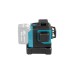 Makita Akku-Multilinienlaser SK700DZ, 12Volt, Kreuzlinienlaser(schwarz/blau, rote Laserlinien, ohne Akku und Ladegerät)