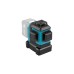 Makita Akku-Multilinienlaser SK700DZ, 12Volt, Kreuzlinienlaser(schwarz/blau, rote Laserlinien, ohne Akku und Ladegerät)