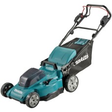 Makita Akku-Rasenmäher DLM481Z, 36Volt (2x18Volt)(blau/schwarz, ohne Akku und Ladegerät, mit Radantrieb)
