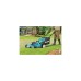 Makita Akku-Rasenmäher DLM539PT2, 36Volt (2x18Volt)(blau/schwarz, 2x Li-Ionen Akku 5,0Ah, mit Radantrieb)