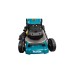 Makita Akku-Rasenmäher LM001CZ, PDC-Connector, 36Volt(blau/schwarz, ohne Akku und Ladegerät, mit Radantrieb)