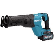 Makita Akku-Reciprosäge JR001GM201 XGT, 40Volt, Säbelsäge(blau/schwarz, 2x Li-Ion XGT Akku 4,0Ah, Koffer)