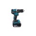 Makita Akku-Schlagbohrschrauber DHP487RAJ, 18Volt(blau/schwarz, 2x Li-Ionen Akku 2,0Ah, MAKPAC)