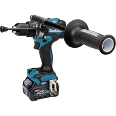 Makita Akku-Schlagbohrschrauber HP001GD201 XGT, 40Volt(blau/schwarz, 2x Li-Ion XGT Akku 2,5Ah, MAKPAC)