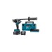 Makita Akku-Schlagbohrschrauber HP001GD201 XGT, 40Volt(blau/schwarz, 2x Li-Ion XGT Akku 2,5Ah, MAKPAC)