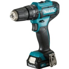 Makita Akku-Schlagbohrschrauber HP333DSAX1, 12Volt(blau/schwarz, 2x Li-Ionen Akku 2,0Ah, Koffer, Outlet)