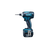 Makita Akku-Schlagschrauber DTD134RMJ 14,4V(blau/schwarz, 2x Li-Ionen-Akku 4,0 Ah, in MAKPAC Gr.2)