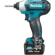 Makita Akku-Schlagschrauber TD110DSMJ, 10,8Volt(blau/schwarz, 2x Li-Ionen-Akku 4,0Ah, in MAKPAC Gr.1)