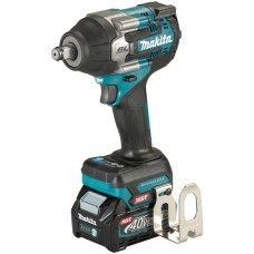 Makita Akku-Schlagschrauber TW007GM201 XGT, 1/2", 40Volt(blau/schwarz, 2x Li-Ion Akku 4Ah, im MAKPAC Gr.3)