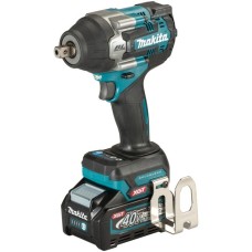 Makita Akku-Schlagschrauber TW008GM201 XGT, 1/2", 40Volt(blau/schwarz, 2x Li-Ion Akku 4Ah, im MAKPAC Gr.3)