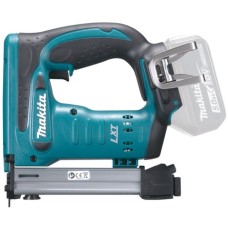 Makita Akku-Tacker DST221Z, 18Volt, Elektrotacker(blau/schwarz, ohne Akku und Ladegerät)