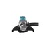 Makita Akku-Winkelschleifer GA038GT201 XGT, 40Volt(blau/schwarz, 2x Li-Ion XGT Akku 5,0Ah, Koffer)