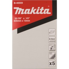 Makita Bandsägeblatt B-40559, 835 x 13mm, 18TPI(5 Stück, BIM)