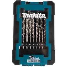 Makita Bohrer-Satz D-67549 HSS-G, 19-teilig