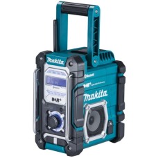 Makita DMR112, Baustellenradio(türkis/schwarz, FM, DAB+, Klinke, USB)