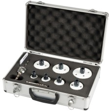 Makita EZYCHANGE-BIM-Lochsägen-Set Universal E-12295, Ø 25 - 76mm(9-teilig, Schnitttiefe 44mm, Koffer)