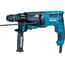 Makita Kombihammer HR2631FTJ SDS-PLUS, Bohrhammer(blau/schwarz, Alukoffer, 800 Watt)