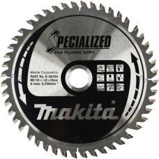 Makita Kreissägeblatt B-56764 SPECIALIZED für Tauchsägen, Ø 165mm, 48Z(Bohrung 20mm)