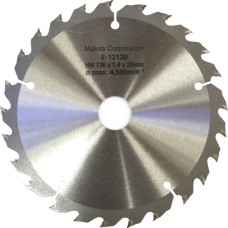 Makita Kreissägeblatt EFFICUT E-12120, Ø 136mm, 25Z(Bohrung 20mm, für Akku-Sägen)