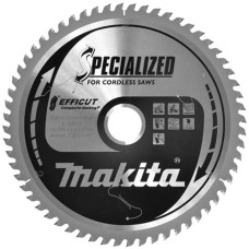Makita Kreissägeblatt EFFICUT E-12267, Ø 216mm, 60Z(Bohrung 30mm, für Akku-Kapp- & Gehrungssägen)