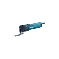 Makita Multifunktions-Werkzeug TM3010CX4J(blau/schwarz, MakPac Gr.2, 320 Watt, 41-tlg. Zubehörset)