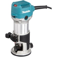 Makita Multifunktionsfräse RT0702CX2J, Fräsmaschine(blau, 710 Watt, im MAKPAC Gr.4)