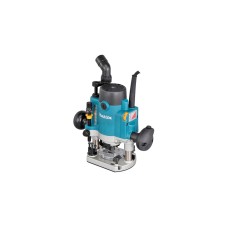 Makita Oberfräse RP1111CJFA(blau/schwarz, 1.100 Watt, MAKPAC Gr.3, inkl. 12-teiliges Fräser-Set)