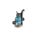 Makita Oberfräse RP1111CJFA(blau/schwarz, 1.100 Watt, MAKPAC Gr.3, inkl. 12-teiliges Fräser-Set)