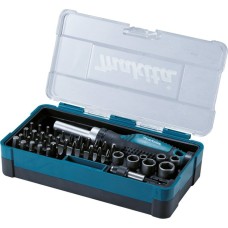 Makita Ratschen- und Bit-Set, 47-teilig, Steckschlüssel