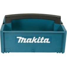 Makita Toolbox Gr. 1, Werkzeugkiste(blau, stapelbarer Werkzeug-Tragekasten)