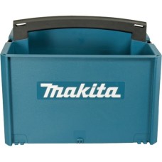 Makita Toolbox Gr. 2, Werkzeugkiste(blau, stapelbarer Werkzeug-Tragekasten)